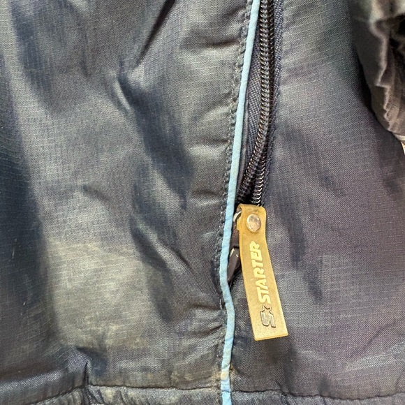 Vintage 1990's Team Starter UNC Tarheels Puffy Jacket Coat Size small - Picture 3 of 10